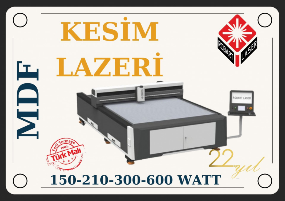 210 WATT LAZER KESİM MAKİNASI