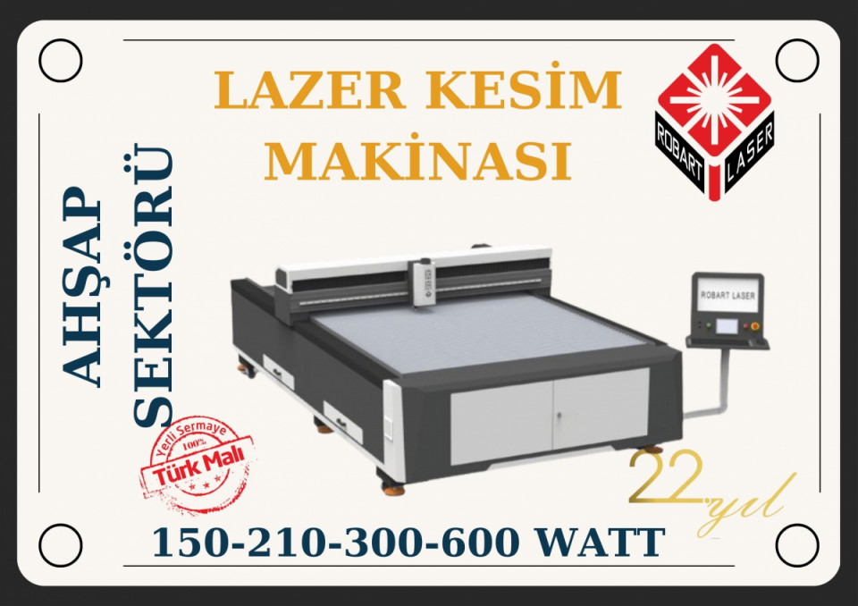 AHŞAP LAZER KESİM MAKİNASI